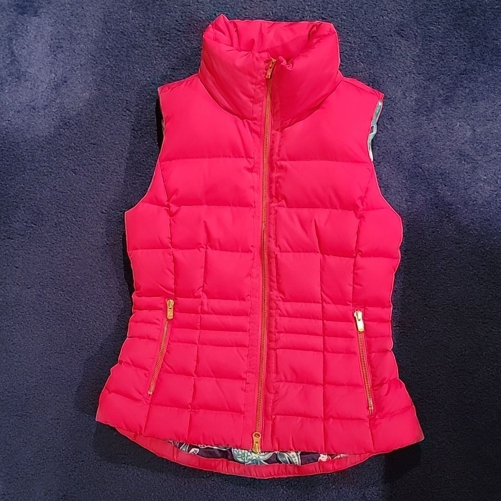 Lilly Pulitzer Cora down puffer vest - Picture 2 of 15